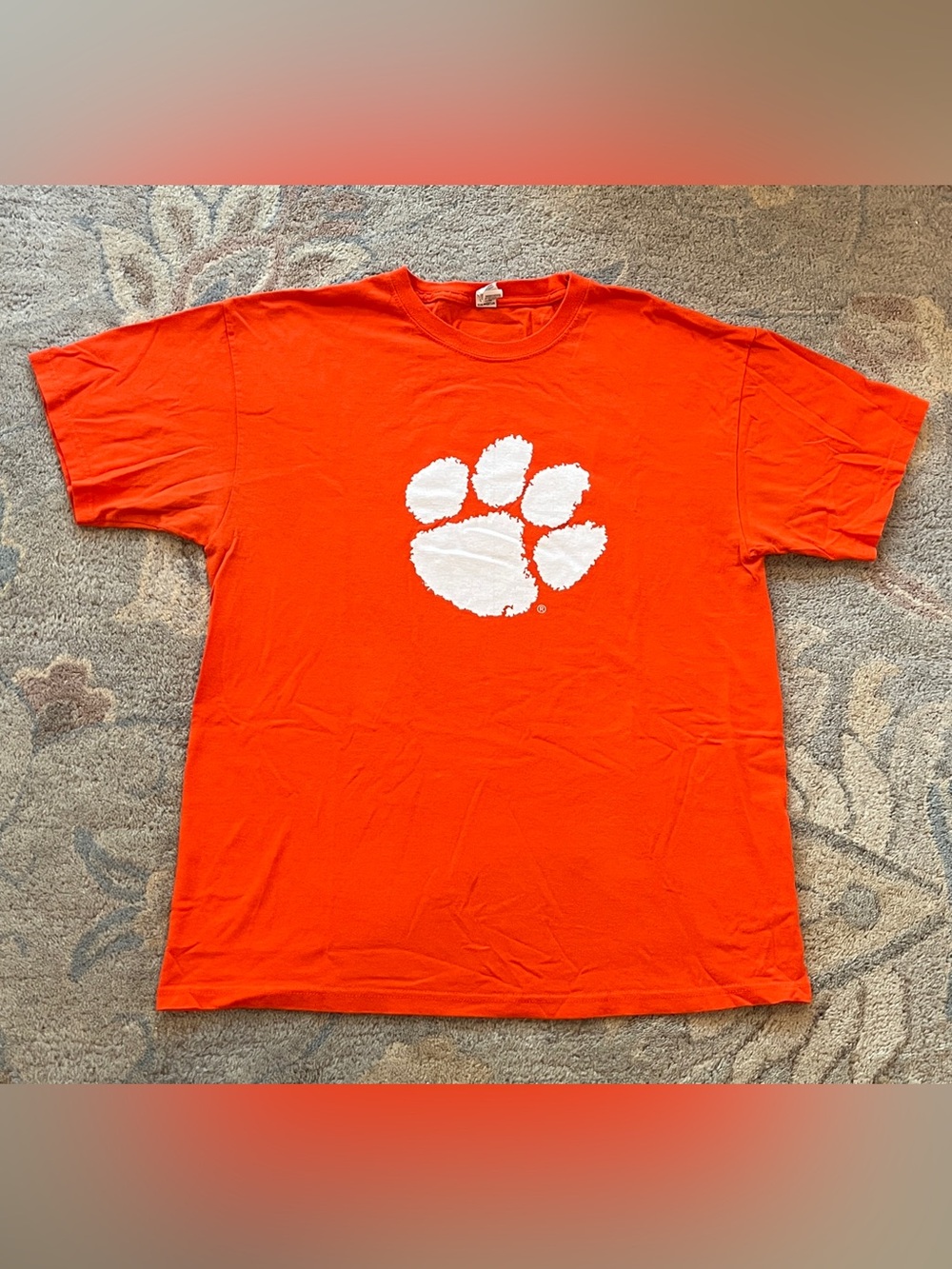 Men’s Classic Clemson Tigers Orange T-shirt